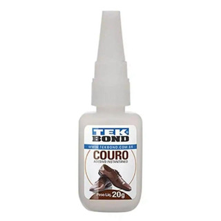Cola Adesivo instantâneo para Couro e Calçados, Metal, Borracha, 20g- TekBond