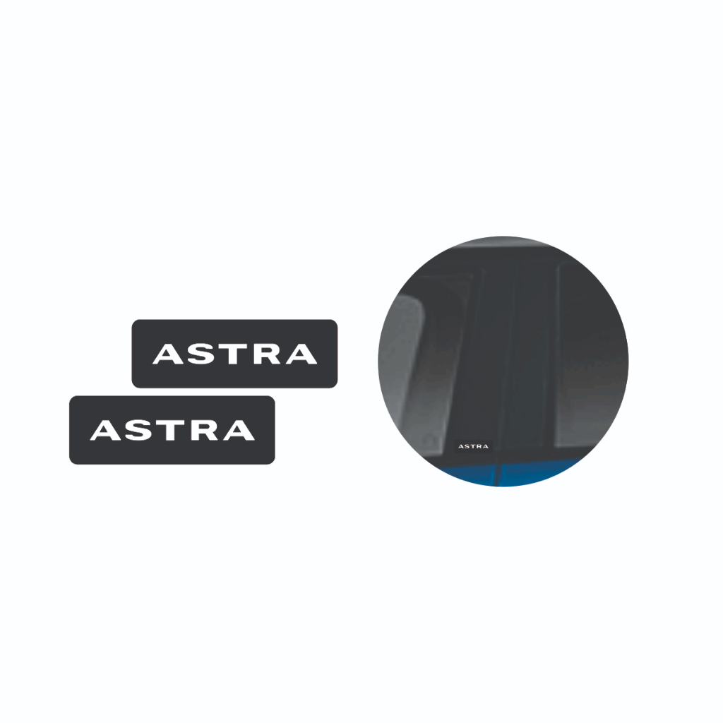 Par Aplique Gm Astra Resinado Coluna Paralama Etc