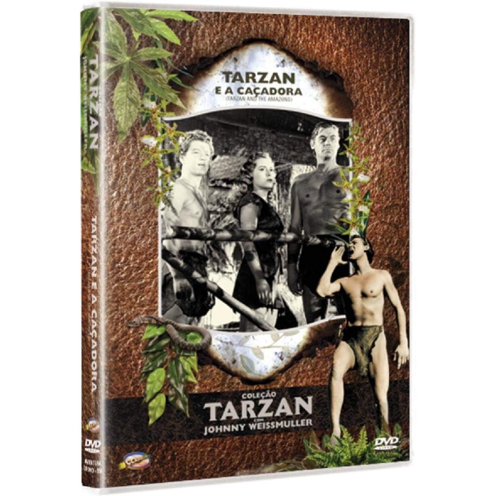 Dvd Tarzan E A Caçadora - Johnny Weissmuller