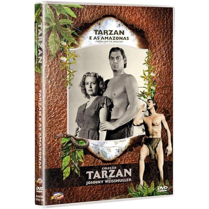 Dvd Tarzan E A Amazonas - Johnny Weissmuller - Lacrado