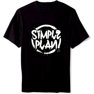 Camiseta Unissex Simple plan Camisa banda rock indie emo emocore pop