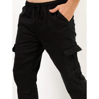 Calça Cargo Skate Caqui Streetwear Retro 6 Bolsas Aesthetic Pinterest Tumblr Sem Punho em Oferta na Shopee