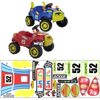 Adesivo Completo Do Smart Passaio E Pedal Da Bandeirante em Oferta na Shopee