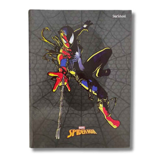 Caderno Brochurão Homem Aranha 80 fls Capa Dura Grande StarSchool
