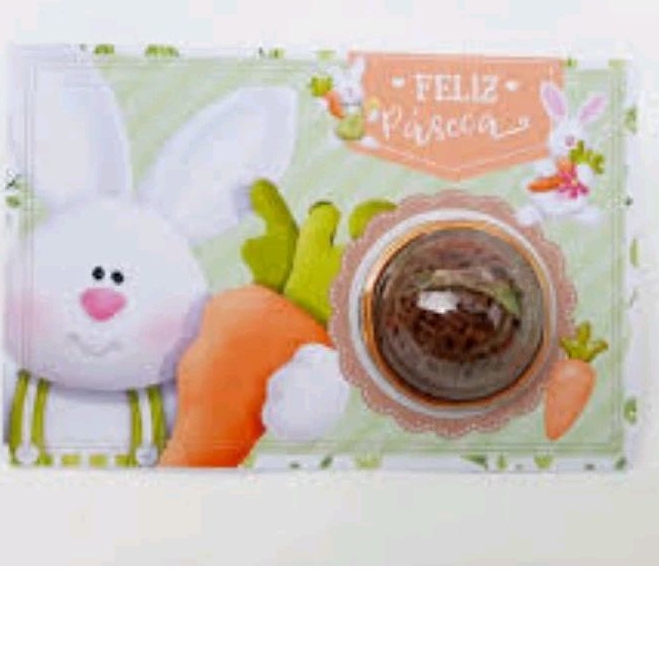 50 Cartões com blister- Páscoa encantada. em Oferta na Shopee