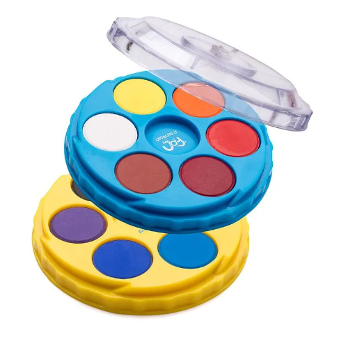 Aquarela Joy - 12 Cores - Estojo Empilhável Leo&Leo