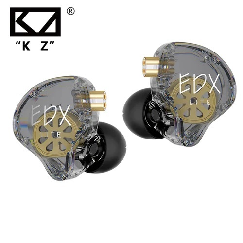 Fone  In-ear lançamento KZ EDX Lite Com Microfone ou Sem Microfone