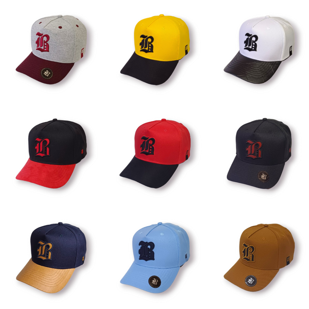 Boné  Black Bulls Bne  Americano Masculino Snapback Ajustável Aba Curva Com Logo Bordado