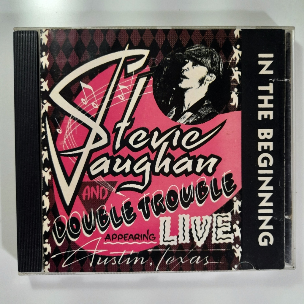 Cd Stevie Ray Vaughan, LIve, Austin. Texas. Mídia intacta.