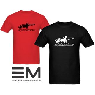 Camiseta Alpne/s Moto esportes masculino e feminino.