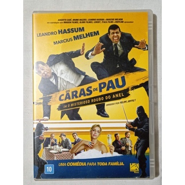 Dvd Os Cara De Pau - O Misterioso Roubo Do Anel