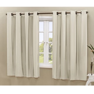 Cortina 100% Blackout Para Janela/Sala/Quarto/Cozinha 2,80 m x 1,80 m Corta 100% a Luz