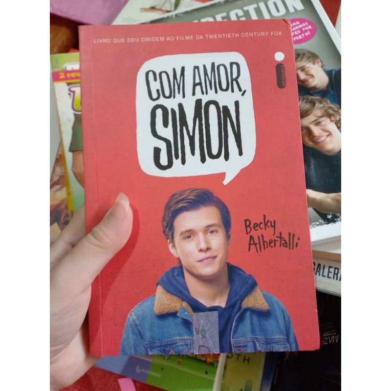 Livro Com Amor Simon Becky Albertalli
