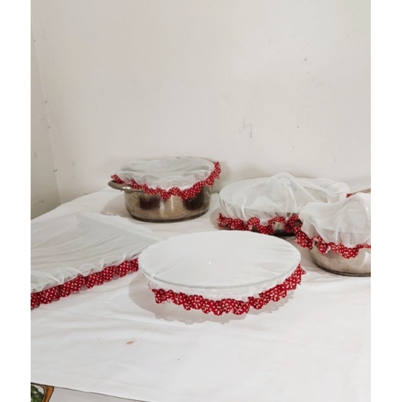 Cobre alimentos kit com 6 peças coisas diferentes para a casa achadinhos shopee