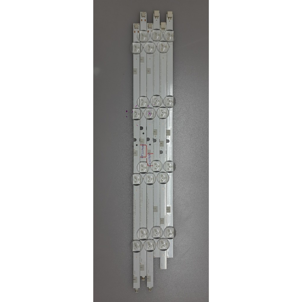 barras de led tv samsung un40j5200 / kit com 6 barras / seminovas.