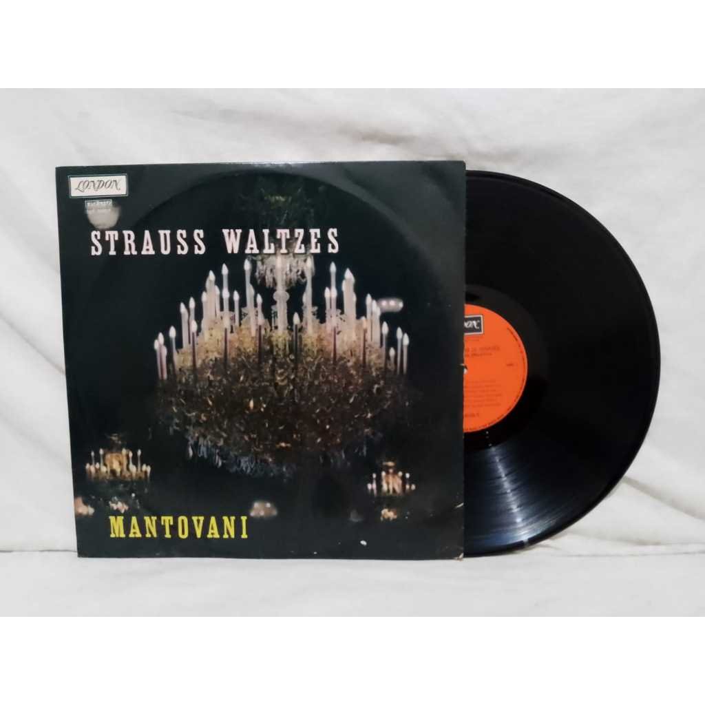 Lp Strauss Waltzes - Mantovani - Nacional
