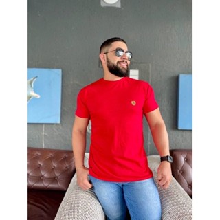 CAMISETA MASCULINA LISA DE ALGODÃO FIO 30 PENTEADO DIVERSAS CORES PREÇO DE FÁBRICA