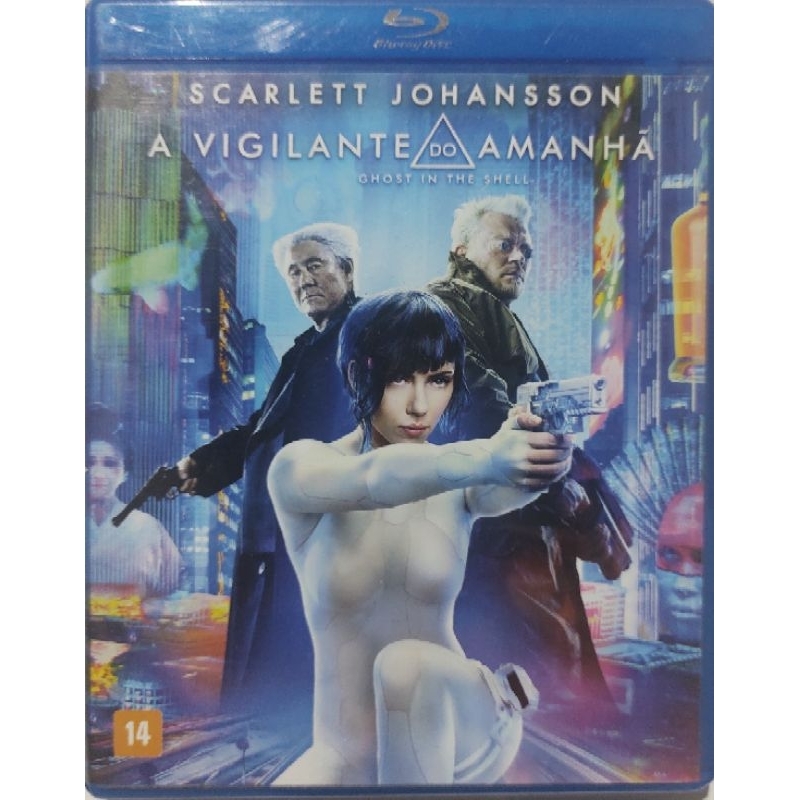 Blu-Ray Ghost in The SHell Scarlett Johansson Otimo Estado