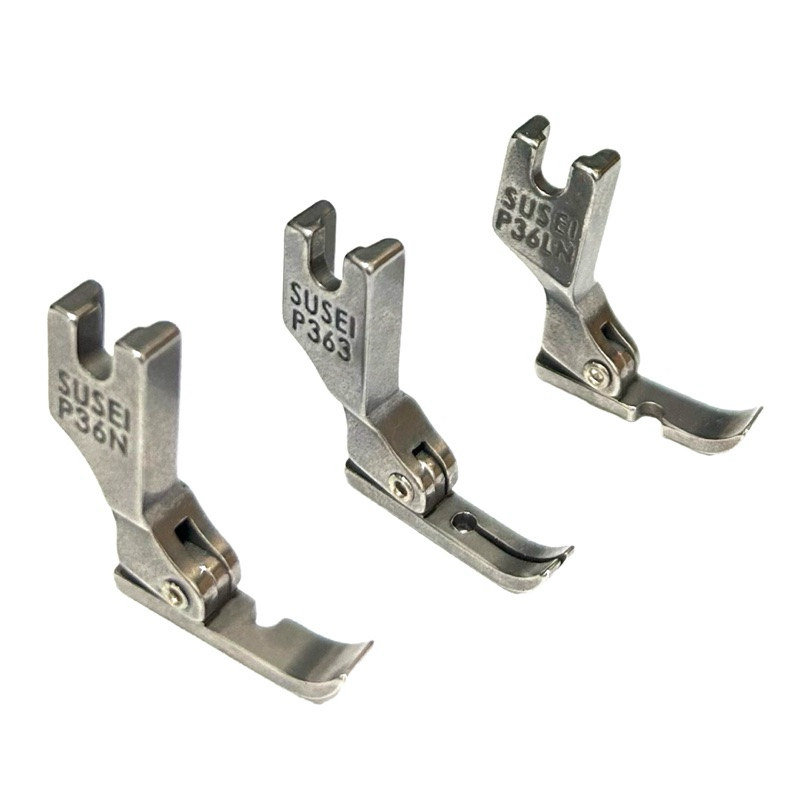 Calcador Estreito Ziper P36LN/P363/P36N Para Máquina Reta Industrial