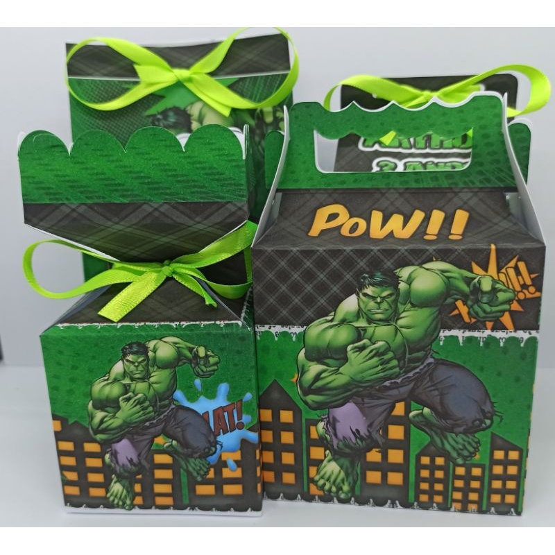 kit Festa Personalizada Hulk 40 unidades em Oferta na Shopee