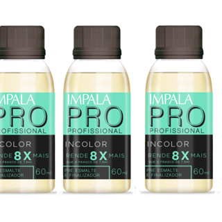 Kit 3 Base INCOLOR Impala Profissional 60ml em Oferta na Shopee