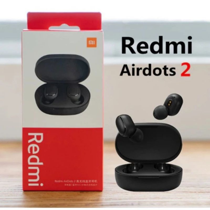 Xiaomi Redimi Airdots 2 Fone de Ouvido TWS Bluetooth 5.0 Stereo Bass