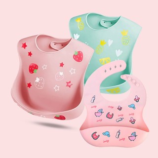 Kit Babador Bebe De Silicone Impermeável Alimentação Cata Migalhas Bandana Babadores Pega Migalhas Para Bebê Menina Menino Infantil Criança DHbabador