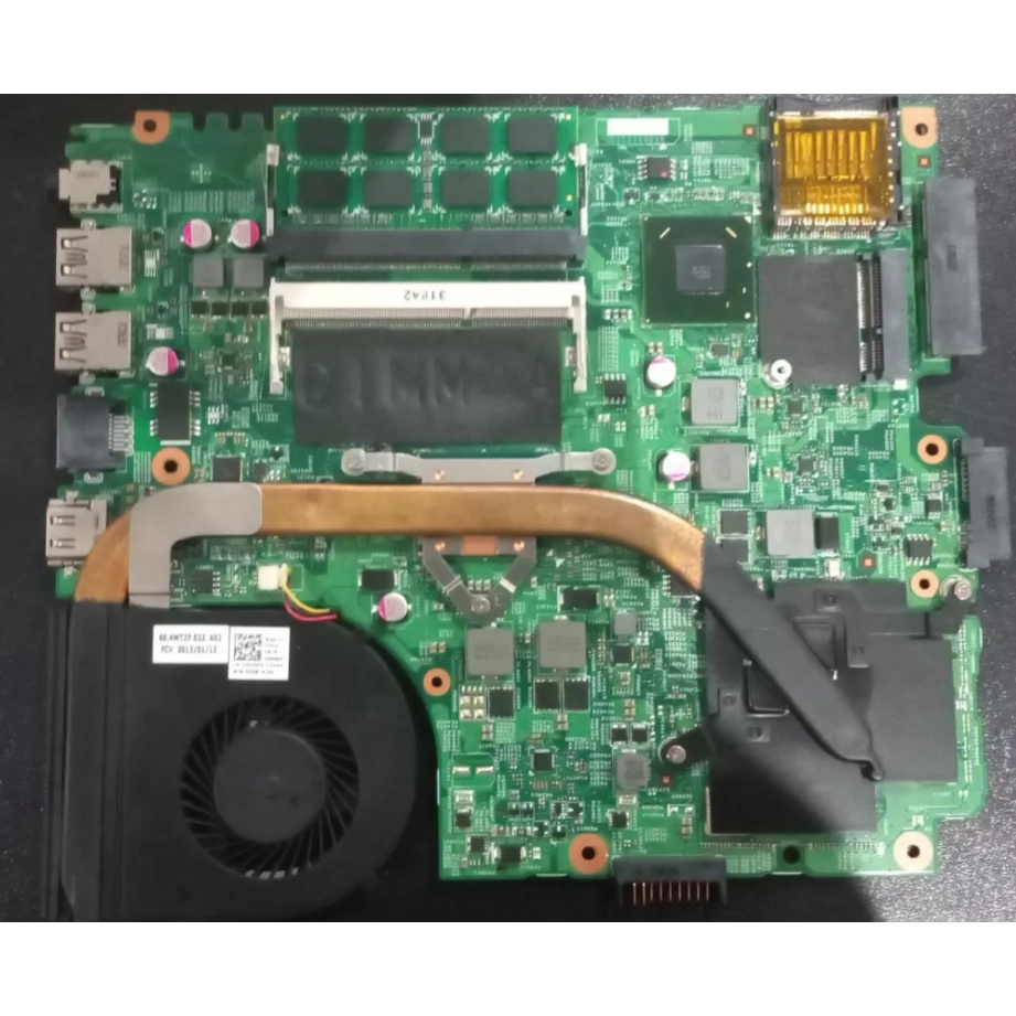 Placa Mãe Notebook Qbex