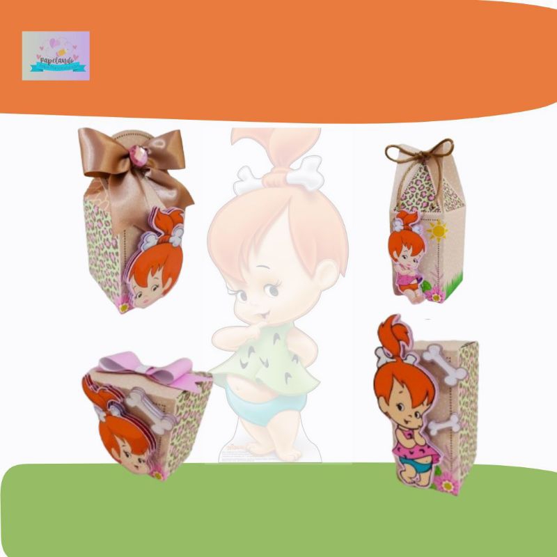 Kit Festa - Lembrancinha Personalizada Pedrita - Papelaria Personalizada - Lembrancinha de aniversário Pedrita