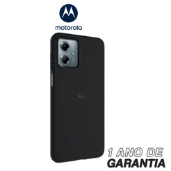 CAPA PROTETORA ORIGINAL MOTOROLA ANTI IMPACTO G14 PRETA