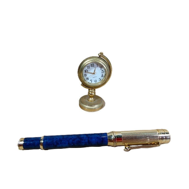 Relogio Quartz Mini Pedestal Antigo Não Func Swiss Bauches