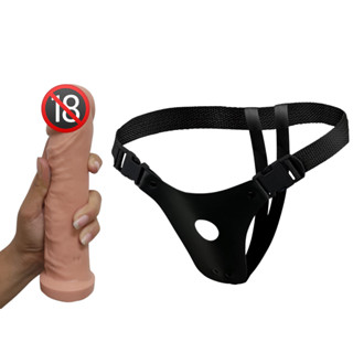 Cinta Peniana Com Pênis Grande Dotado 20cm X 4,5cm Sado Bdsm