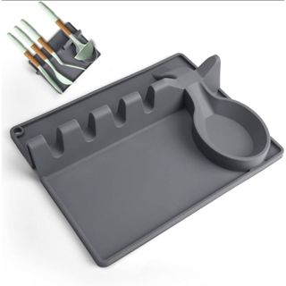 Descanso Suporte De Silicone Para Utensílios Antiderrapante Para Cozinha Tapete De Colher 20,3x26 em Oferta na Shopee