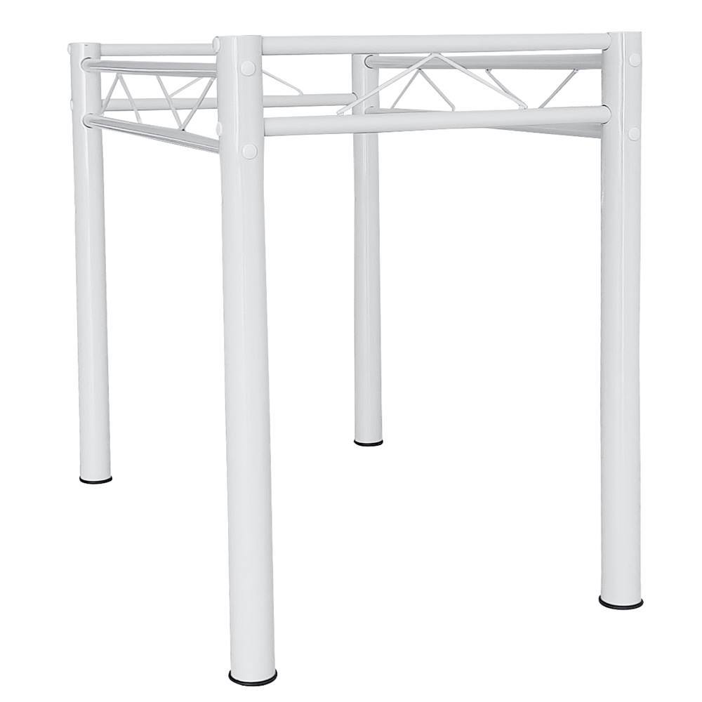 Mesa de Jantar Base Retangular Pés De Mesa De Jantar Reforçada P/ Tampos Granito Madeira 1,00 Ql em Oferta na Shopee