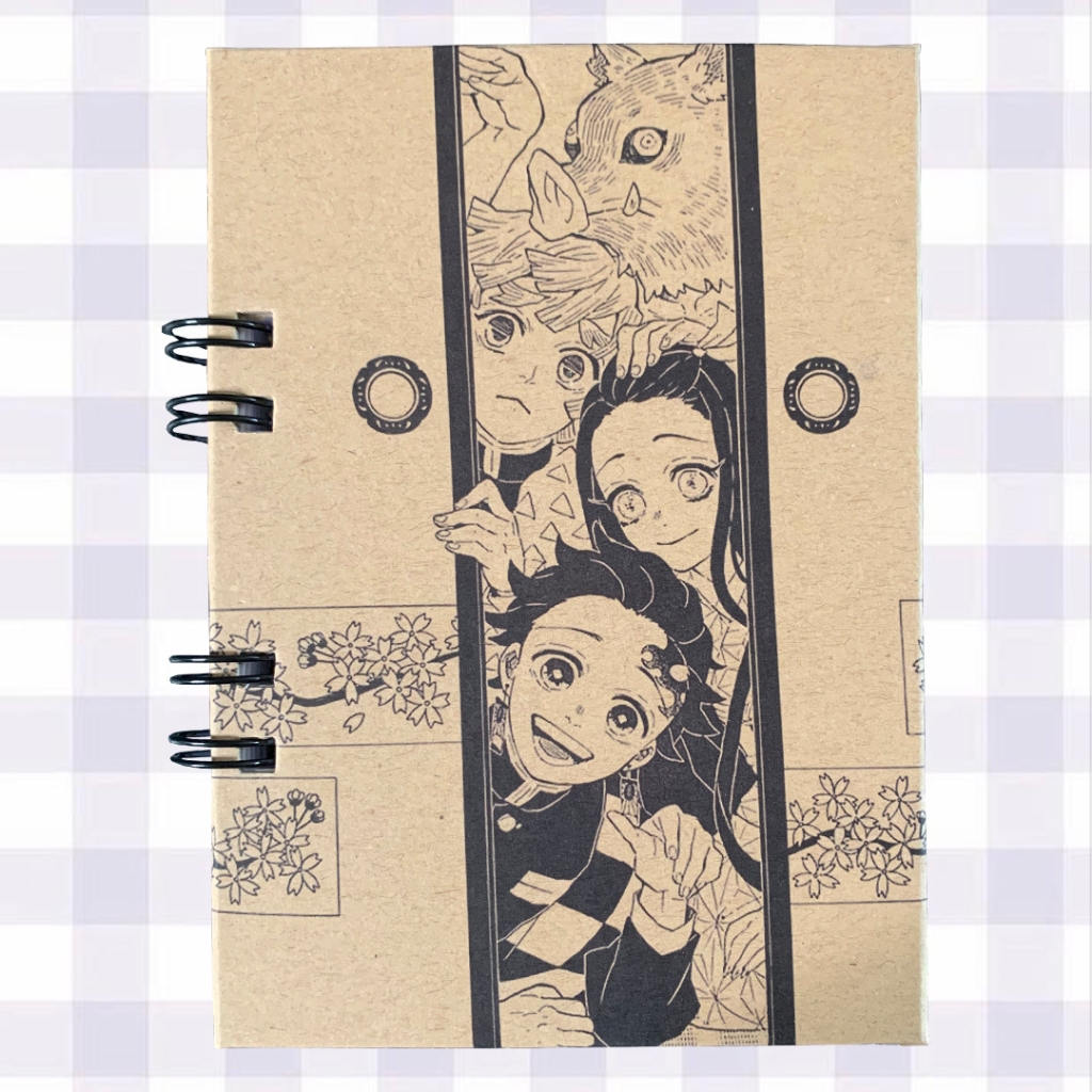 Bullet Journal - Anime - personagens de Caçadores de Demônio
