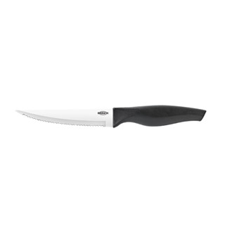 Faca Multiuso Brinox Cross 4 1/2" 22 cm Aço Inox Cabo Preto