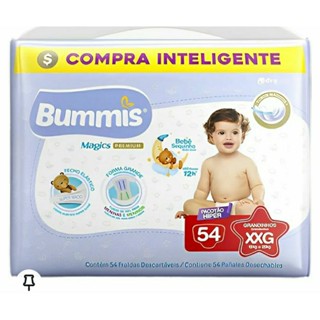 Fralda Bummis Hiper Tubos Magics Premium