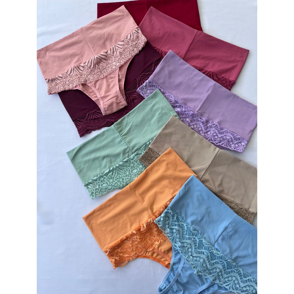 Kit 3 Cintas Femininas Modeladoras Afina Cintura Lingerie com Renda Roupas Cintura Alta