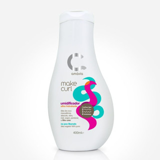 Make Curl Umidificador Ultra Hidratante 400ml Amávia em Oferta na Shopee