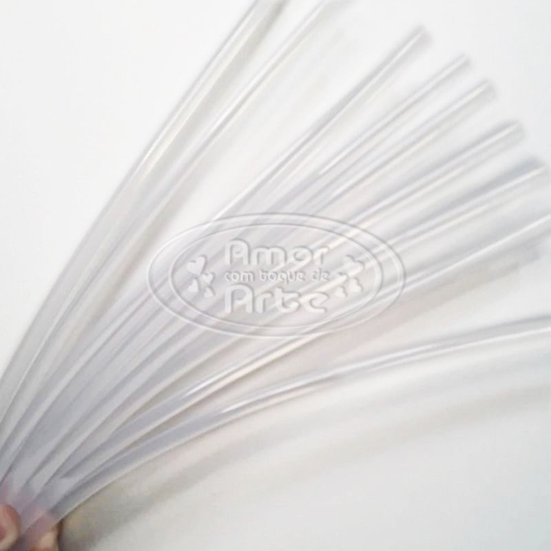 Kit 10/20/50 Bastões de Cola Quente Refil Fino Transparente. em Oferta na Shopee