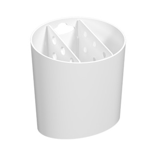 Escorredor de Talheres Oval Coza Basic Branco