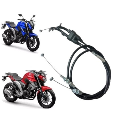 Cabo Acelerador Yamaha Fazer 250 Duplo A e B Mod Original 2018 2019 2020 2021 2023 2024 Modelo Original em Oferta na Shopee