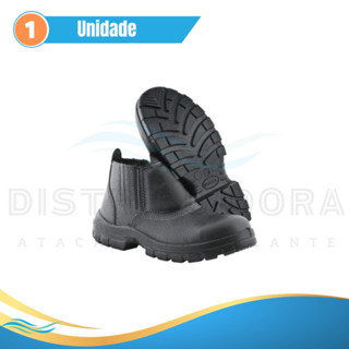 Botina de Segurança com elástico Bracol Bico Pvc Monodensidade - CA 26446 Distribuidora Galante