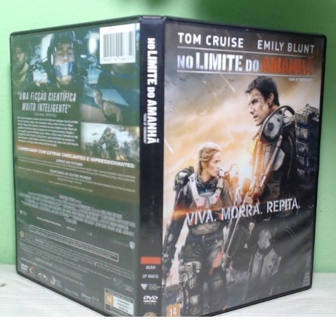 DVD NO LIMITE DO AMANHÃ Tom Cruise