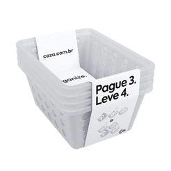 Conjunto De Cestas Organizadoras Pequenas - Coza One Natural