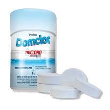 PASTILHA DE CLORO 200 GRAMAS POTE C/5 PCS DOMCLOR em Oferta na Shopee