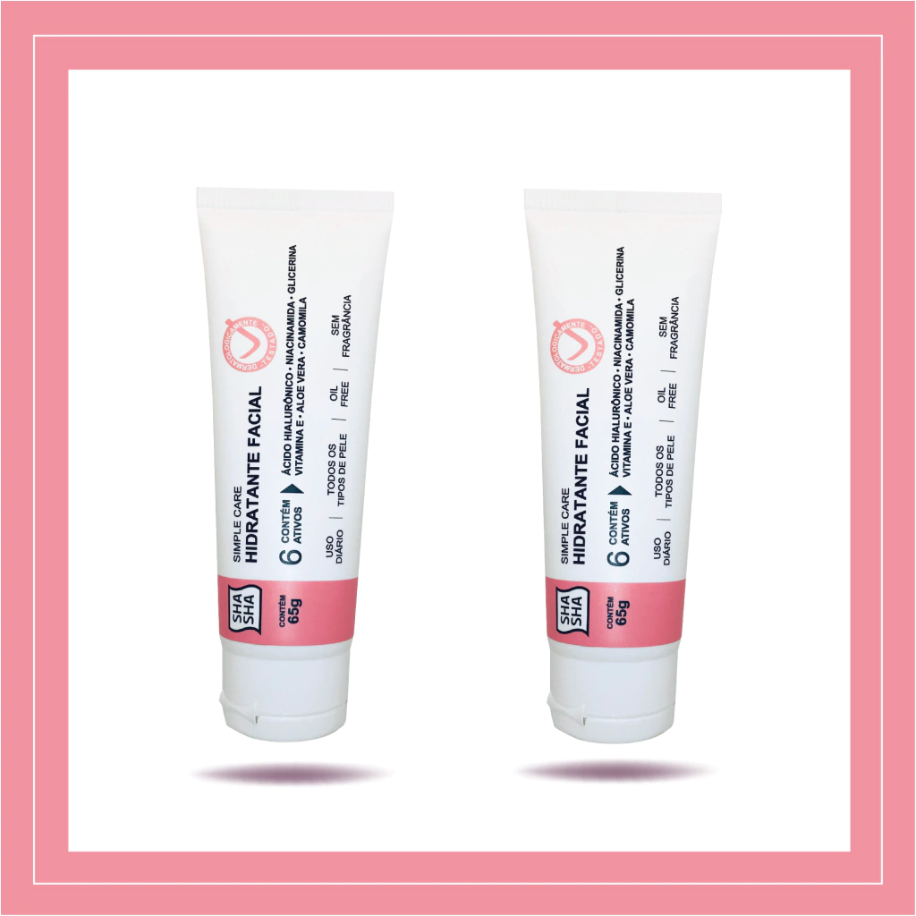 KIT 2 Unidades Hidratante Facial 65g em Oferta na Shopee