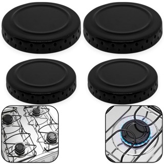 4 Tampas espalhadores para Boca de Fogão Atlas Mônaco Preto, 2 pequenas/ 2 Grandes em Oferta na Shopee