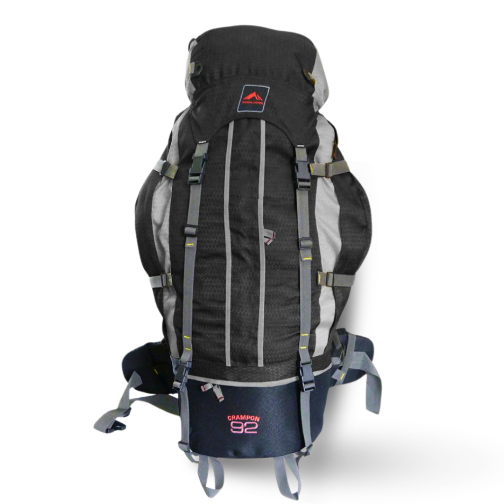 Mochila Crampon 92l Resistente Trilhas & Rumos C/ Capa Chuva