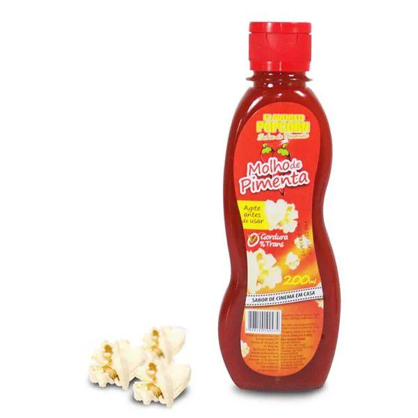 Molho de Pimenta Popcorn 200ml